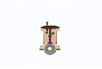 Rueda para frente de placard corred D35